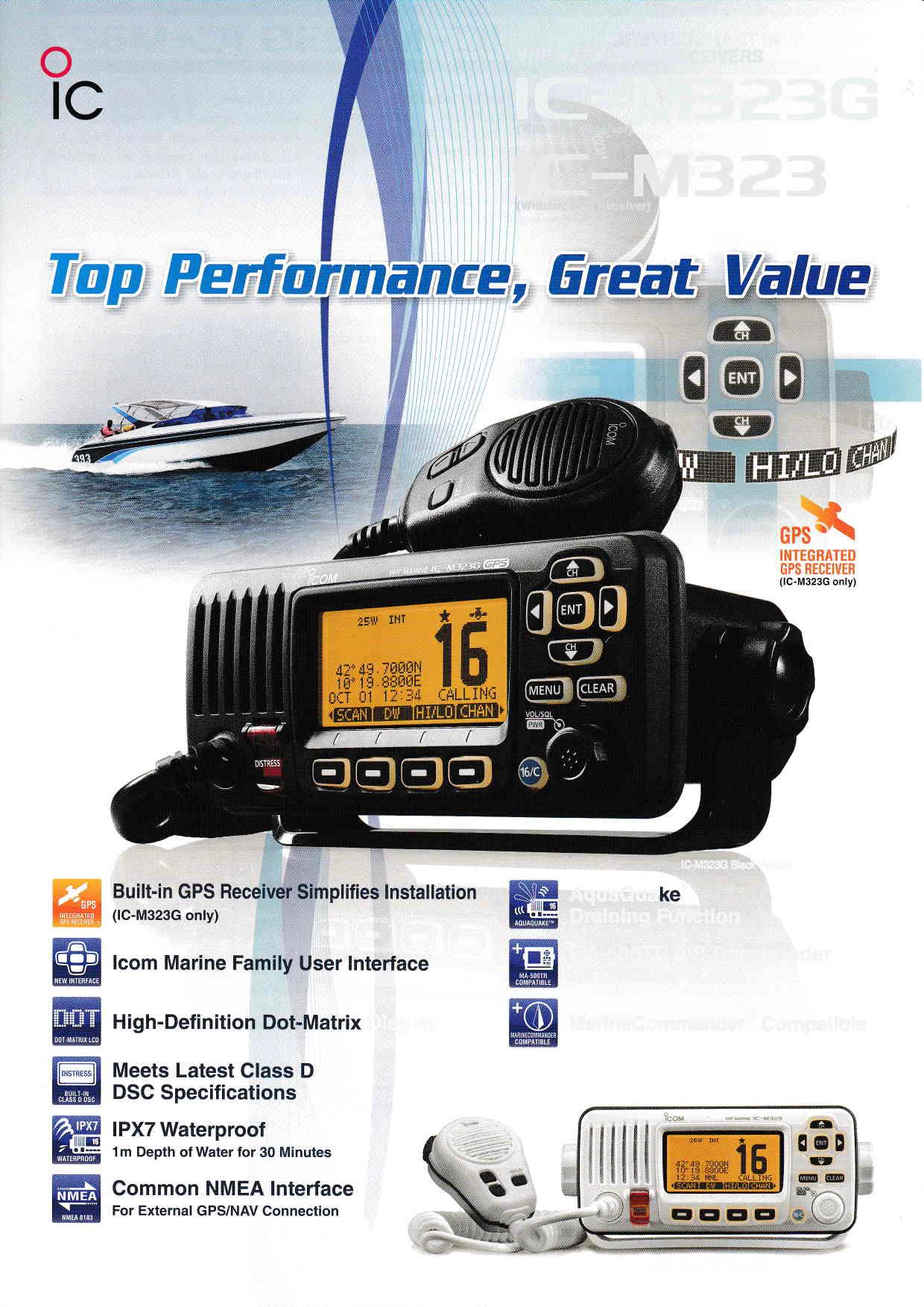 icom M323G